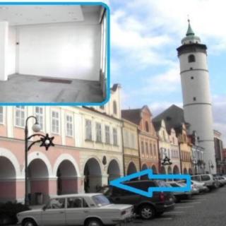 Pronájem obchodu 86 m² Domažlice Město, náměstí Míru