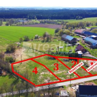Prodej stavební parcely 1 425 m² Lhotka