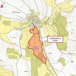 Prodej ostatního pozemku 172 102 m² Vyskytná nad Jihlavou