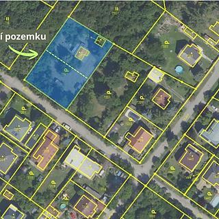 Prodej stavební parcely 1 678 m² Praha Klánovice, Boušova