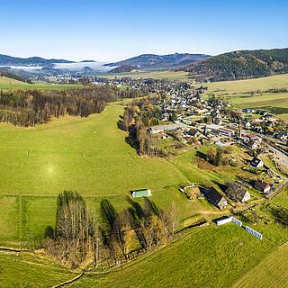 Prodej stavební parcely 6 840 m² Bělá pod Pradědem Domašov