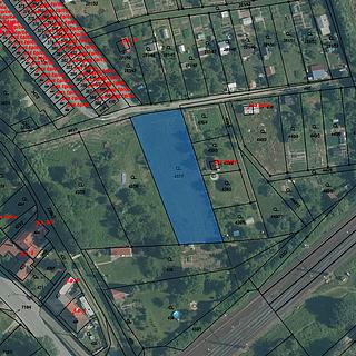 Prodej stavební parcely 1607 m&sup2; Suchdol nad Odrou