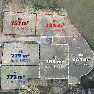 Prodej stavební parcely 4 689 m² Lišnice Koporeč
