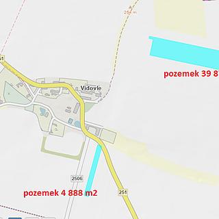 Prodej zemědělské půdy 44 763 m² Bitozeves Vidovle