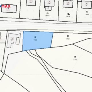 Prodej zahrady 851 m² Křimov