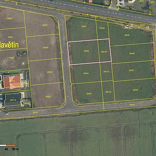 Prodej stavební parcely 1189 m&sup2; Slavětín