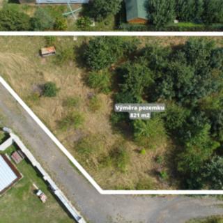 Prodej stavební parcely 821 m² Chbany Vadkovice