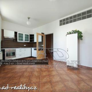 Pronájem bytu 2+1 75 m² České Budějovice