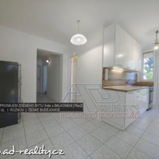 Pronájem bytu 3+kk 66 m² České Budějovice