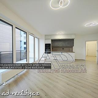 Pronájem bytu 2+kk 54 m² České Budějovice, Na Zlaté stoce