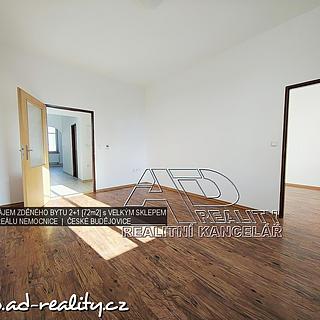 Pronájem bytu 2+1 54 m² České Budějovice 7, L. B. Schneidera