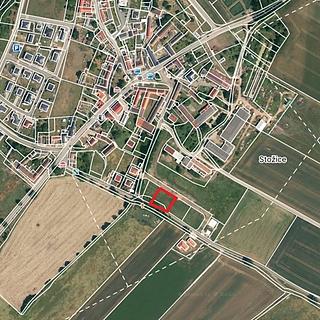 Prodej stavební parcely 1080 m² Stožice
