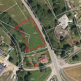 Prodej stavební parcely 1704 m² Chroboly