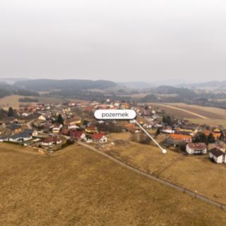 Prodej stavební parcely 1 115 m² Lažiště