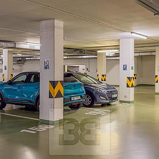 Pronájem parkovacího místa 13 m² Praha Žižkov, Pitterova