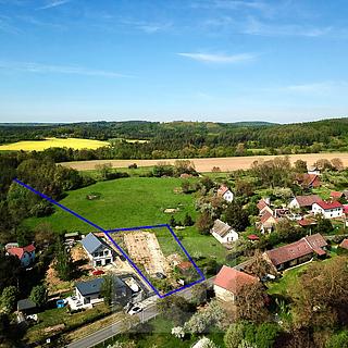 Prodej stavební parcely 1403 m&sup2; Ondřejov