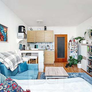Prodej bytu 1+kk a garsoniéry 31 m² Praha Zličín, Tulešická