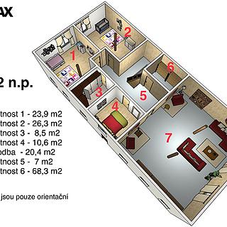 Prodej rodinného domu 440 m² Záhoří Pipice