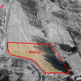 Prodej stavební parcely 1 643 m² Světlá pod Ještědem