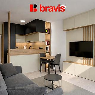 Pronájem bytu 1+kk a garsoniéry 27 m² Brno Komárov, Dornych