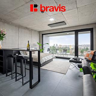 Pronájem bytu 1+kk, garsoniery 45 m&sup2; Brno