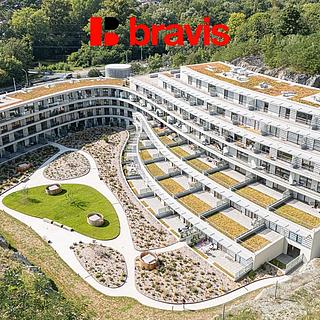 Pronájem bytu 2+kk 55 m² Brno Komín, Bystrcká