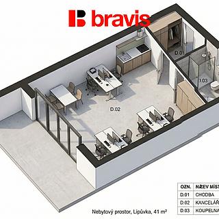 Prodej ostatního komerčního prostoru 41 m² Lipůvka