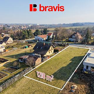 Prodej stavební parcely 1218 m&sup2; Velká Bíteš