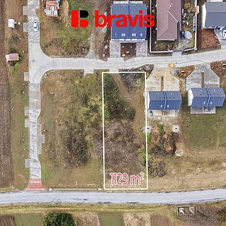 Prodej stavební parcely 1 129 m² Ivančice Hrubšice