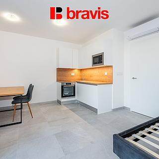 Prodej bytu 1+kk a garsoniéry 28 m² Brno Zábrdovice, Ponávka