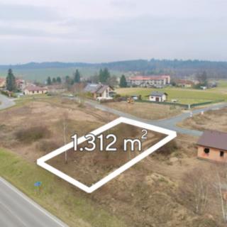 Prodej stavební parcely 1312 m² Zbelítov