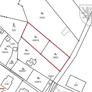 Prodej stavební parcely 954 m² Blatná