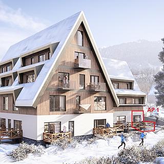 Prodej bytu 2+kk 42 m² Rokytnice nad Jizerou Rokytno