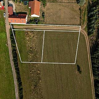 Prodej stavební parcely 1 147 m² Obořiště Lhotka