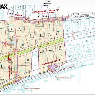 Prodej stavební parcely 999 m² Mšec