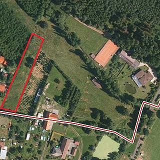 Pronájem zahrady 2 308 m² Klatovy Chaloupky