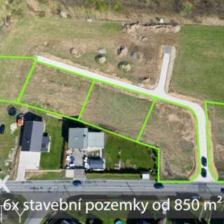 Prodej stavební parcely 868 m² Dobrá