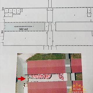 Pronájem skladu 382 m² Praha Horní Počernice, Ve žlíbku
