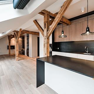 Pronájem bytu 3+kk 156 m² Praha Vinohrady, náměstí Jiřího z Poděbrad