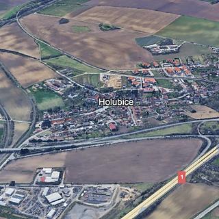 Prodej stavební parcely 643 m² Holubice