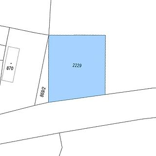 Prodej stavební parcely 805 m² Krásný Dvůr Chotěbudice