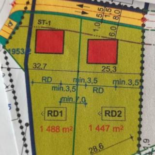 Prodej stavební parcely 1488 m² Brtnice