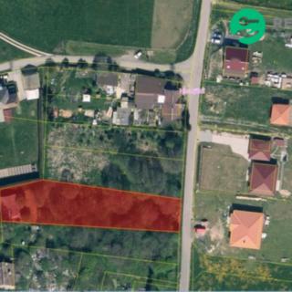 Prodej stavební parcely 1 119 m² Brniště Hlemýždí