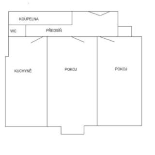 Pronájem bytu 2+1 77 m² Praha, Pod Kotlaskou