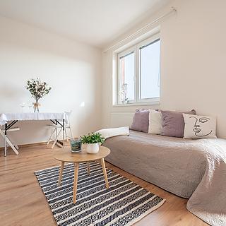 Pronájem bytu 1+kk a garsoniéry 31 m² Praha Kyje, Davidovičova
