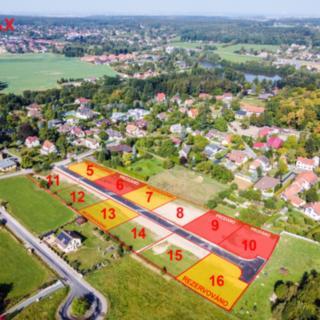 Prodej stavební parcely 800 m² Louňovice