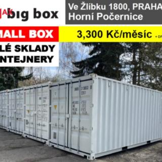 Pronájem skladu 14 m² Praha Horní Počernice, Ve žlíbku