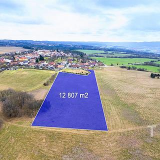 Prodej stavební parcely 12 807 m² Újezd u Boskovic