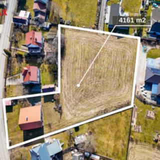 Prodej stavební parcely 4 161 m² Buková u Příbramě