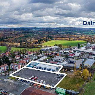 Pronájem výrobního objektu 2 043 m² Dobříš, Příbramská